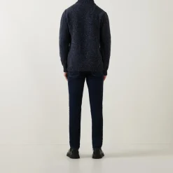 Donegal Fleck Half-Zip Sweater