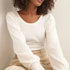 Discount KAFFE Dora Ribbed Sweater