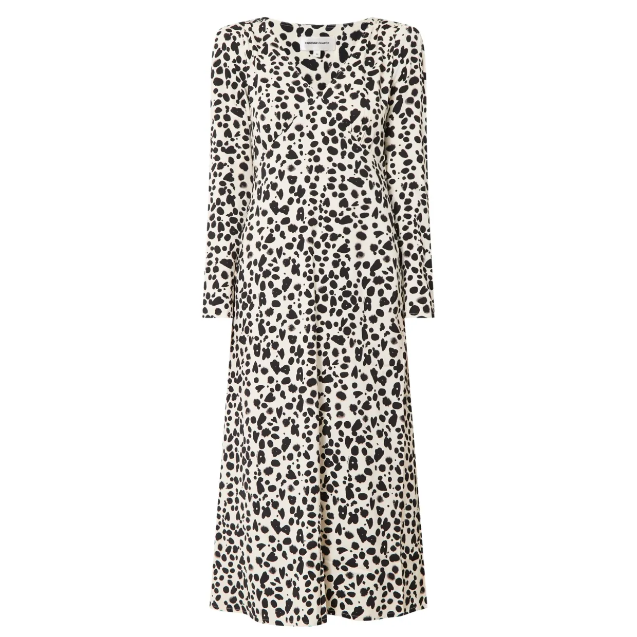 Doris Leopard Flared Dress