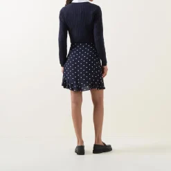 Online GANT Dot Wrap Mini Skirt
