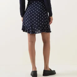 Online GANT Dot Wrap Mini Skirt