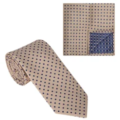 Dotted Tie & Pocketsquare Set