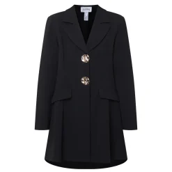 Double Button Single-Breasted Coat