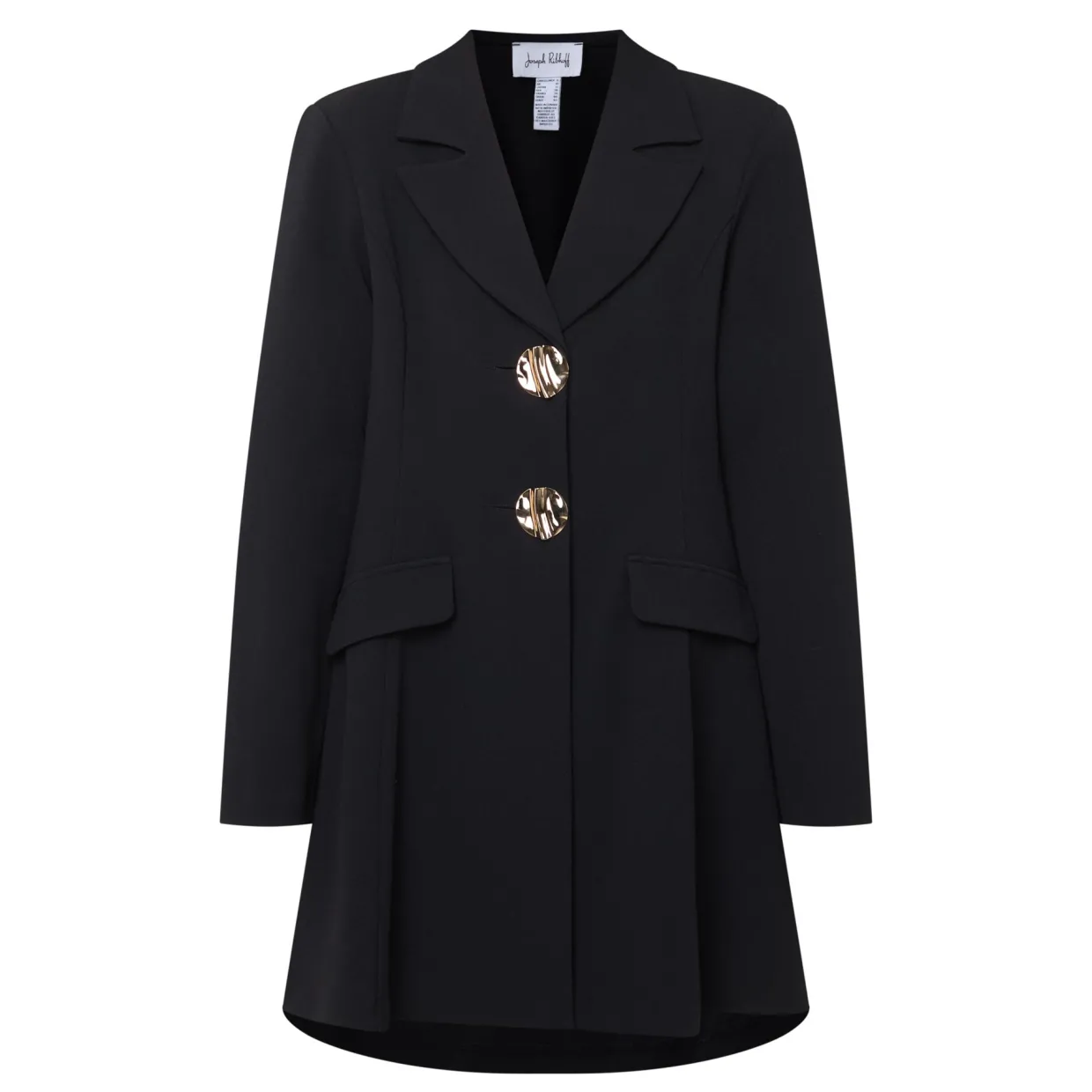 Double Button Single-Breasted Coat