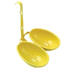 Outlet EDDINGTON Double Egg Poacher Yellow