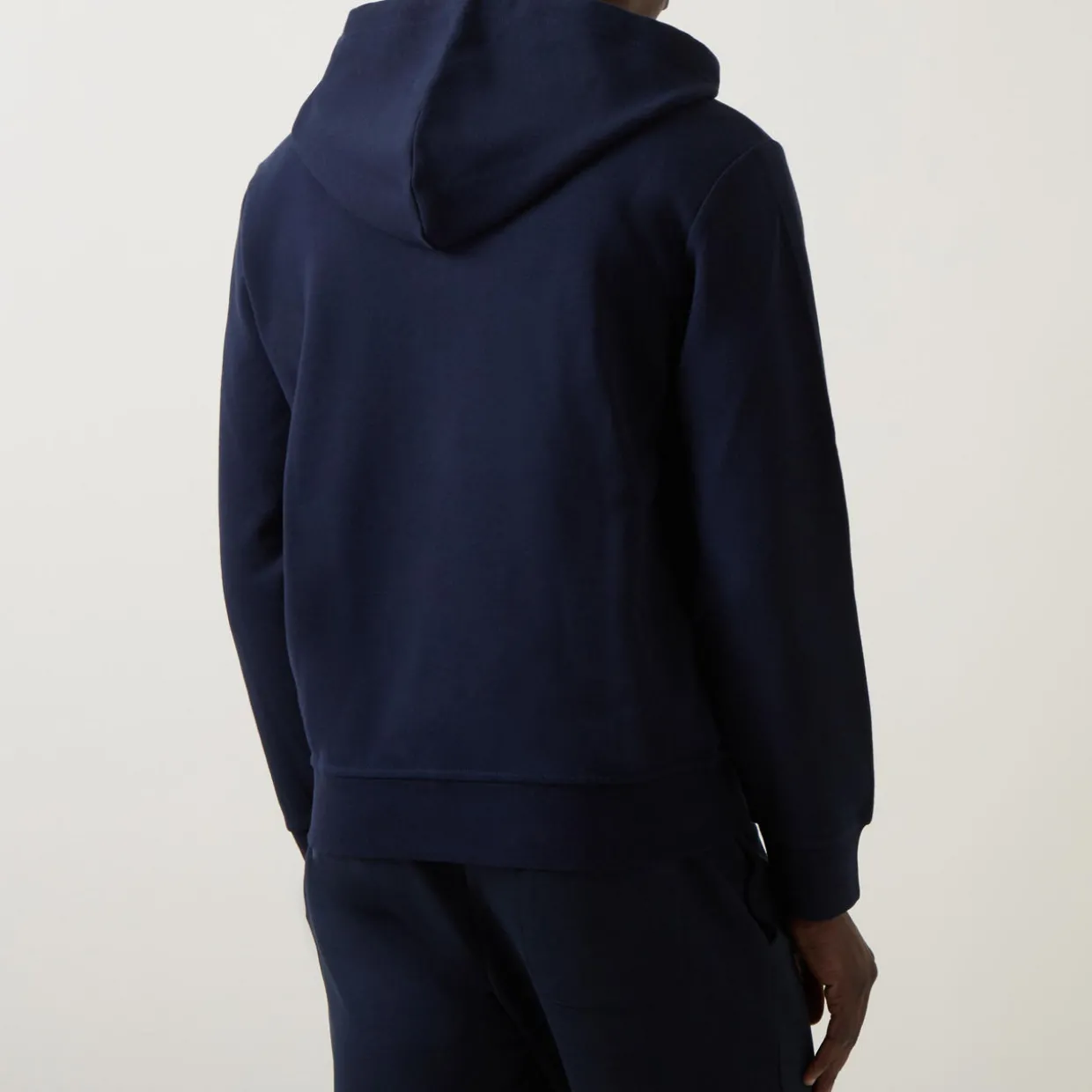Double Knit Zip-Through Hoodie