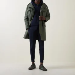 Double Knit Zip-Through Hoodie