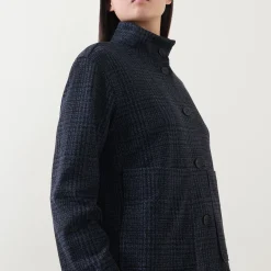 Clearance OSKA Double Pocket Check Jacket