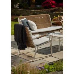 Hot CASEYS FURNITURE Dover Garden Lounge Set Ivory White Coconut