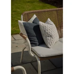 Hot CASEYS FURNITURE Dover Garden Lounge Set Ivory White Coconut