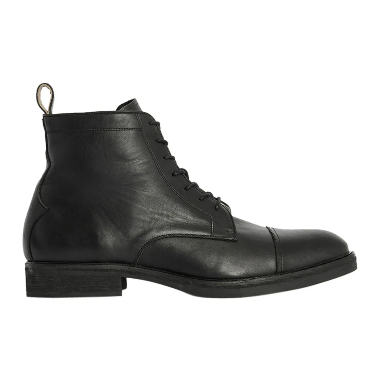 Drago Lace-Up Leather Boots