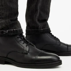 Drago Lace-Up Leather Boots