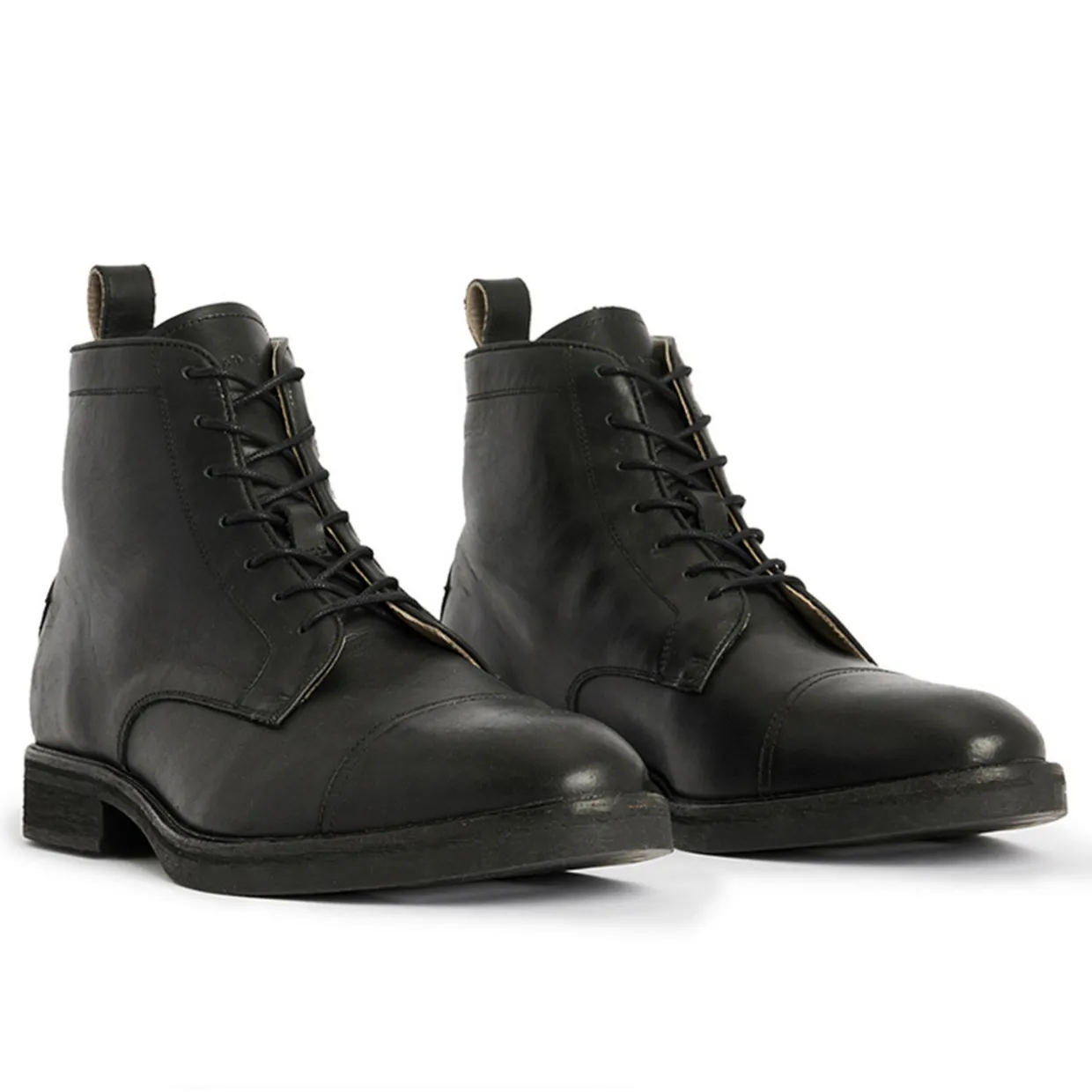 Drago Lace-Up Leather Boots