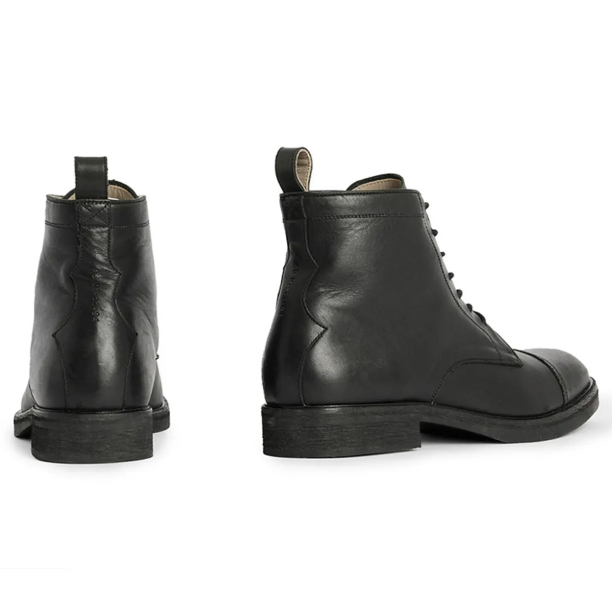 Drago Lace-Up Leather Boots