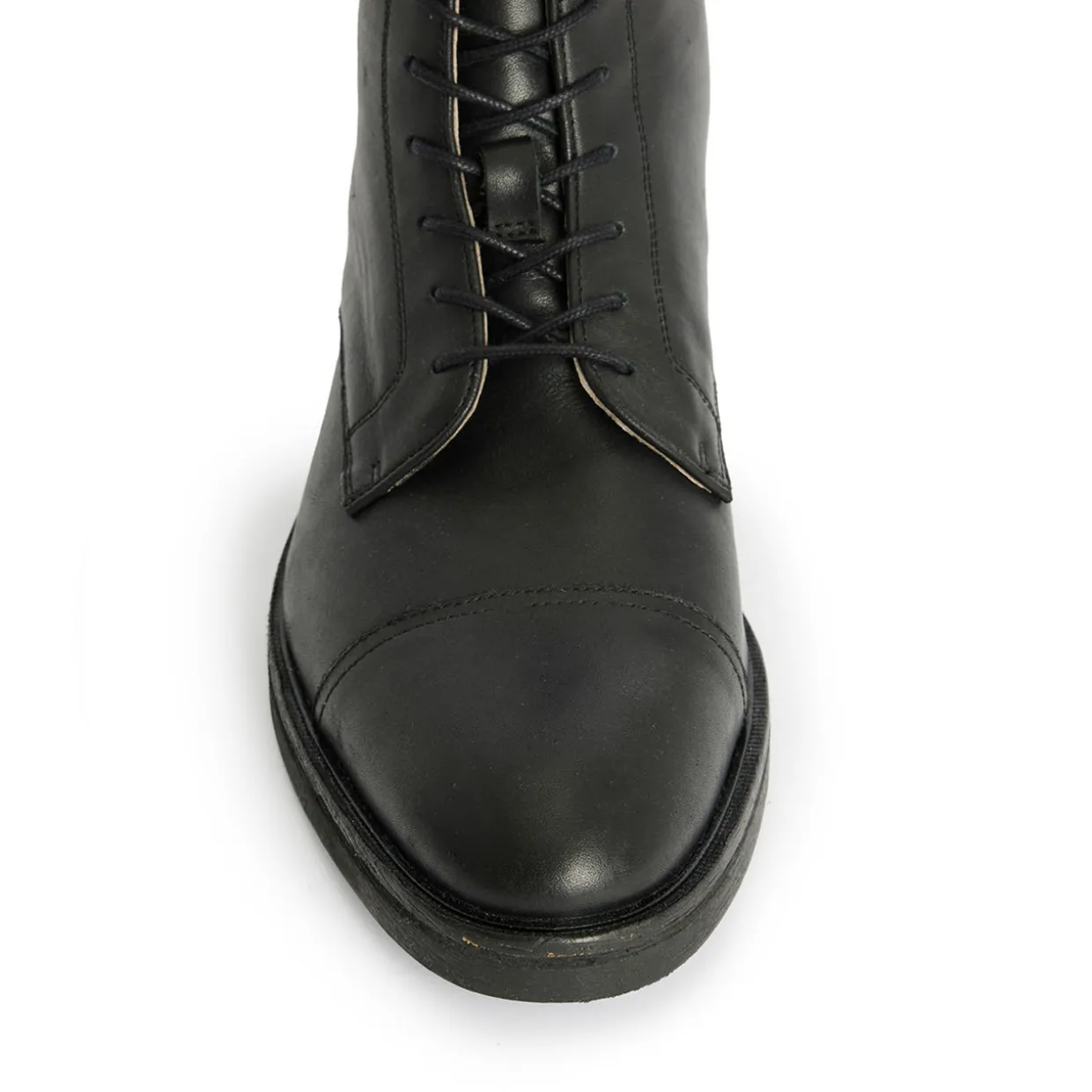 Drago Lace-Up Leather Boots