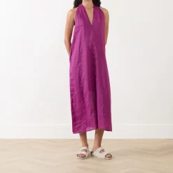 Drape Detailed Flare Dress