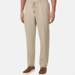 Drawstring Linen Trousers