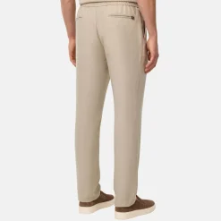 Drawstring Linen Trousers