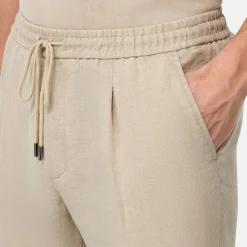 Drawstring Linen Trousers
