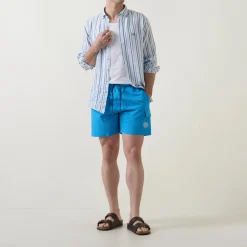 Best RODD & GUNN Drawstring Seersucker Swim Shorts