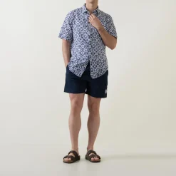 Clearance RODD & GUNN Drawstring Seersucker Swim Shorts