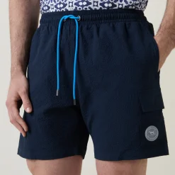 Clearance RODD & GUNN Drawstring Seersucker Swim Shorts