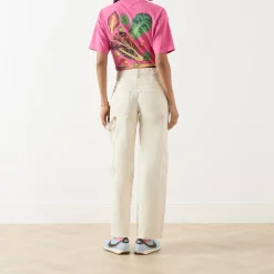 Outlet DAMSON MADDER Drew Mid-Rise Straight Leg Jeans