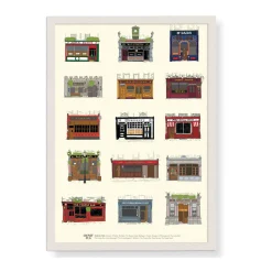 Dublin Pubs Framed Print