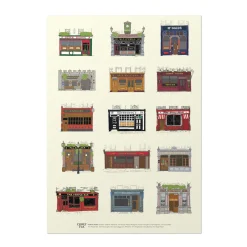 Dublin Pubs Print