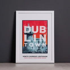 Dublin Town Poolbeg Small Print