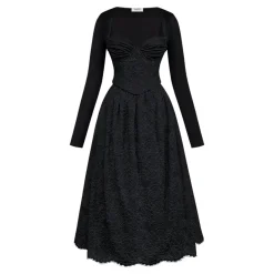 Online HOUSE OF CB Duchess Lace Corset, Flared Skirt & Bolero Set