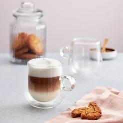 Fashion JUDGE Duo Set of Two Latte Glasses 325ml