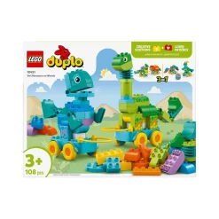 Outlet LEGO DUPLO® Town 3-in-1 Dinosaurs on Wheels Toddler Toy