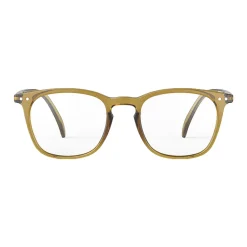 #E Square Frozen Blue Reading Glasses