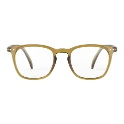 Best IZIPIZI #E Square Frozen Blue Reading Glasses