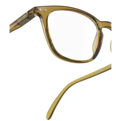 Best IZIPIZI #E Square Frozen Blue Reading Glasses