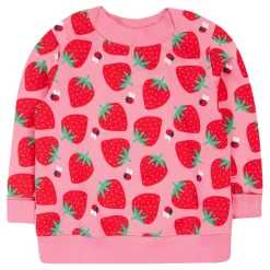 Fashion FRUGI Easy On Strawberry Sweatshirt