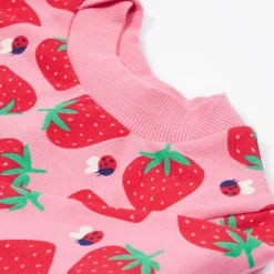 Fashion FRUGI Easy On Strawberry Sweatshirt