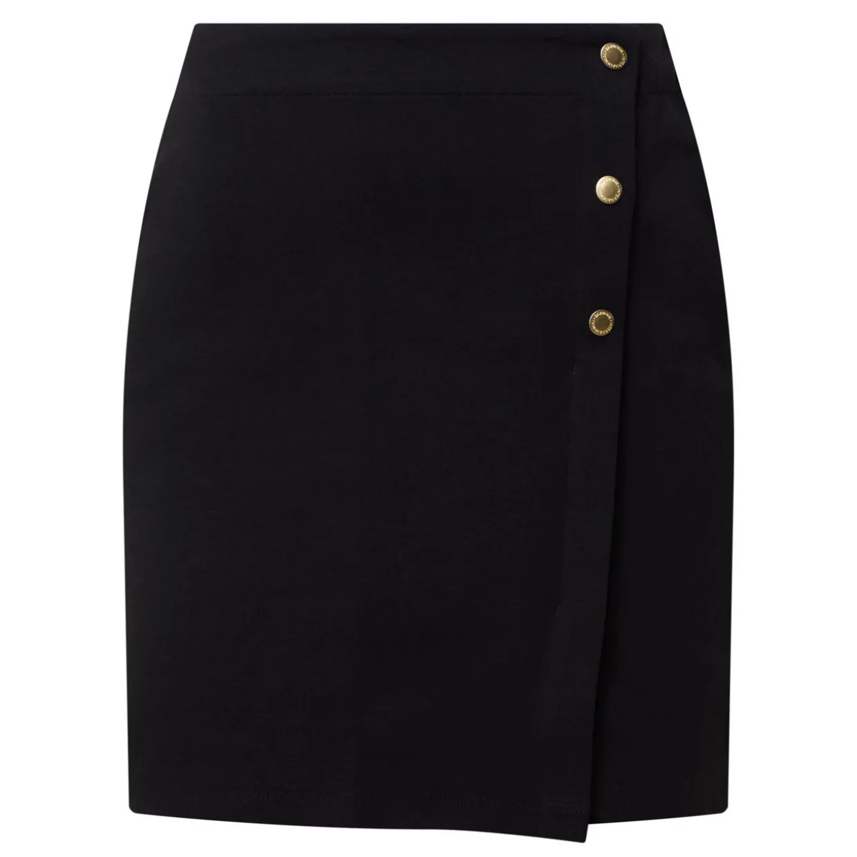 Ebony High-Rise Mini Pencil Skirt