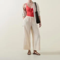 New SEA LEVEL Ecoess Tie-Front Swimsuit