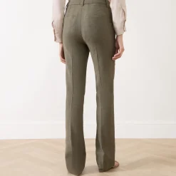 Hot MARELLA Edison Herringbone Straight Leg Trousers