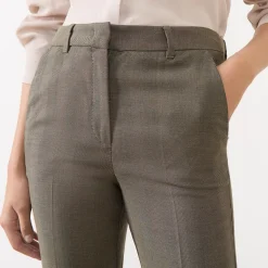 Hot MARELLA Edison Herringbone Straight Leg Trousers