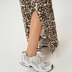 Online KAFFE Edita Amber Leopard Skirt