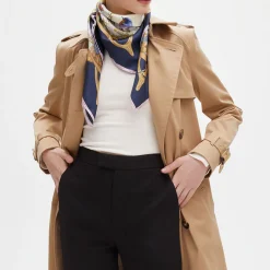 Online ASPINAL OF LONDON Edwardian Silk Scarf