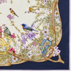 Online ASPINAL OF LONDON Edwardian Silk Scarf