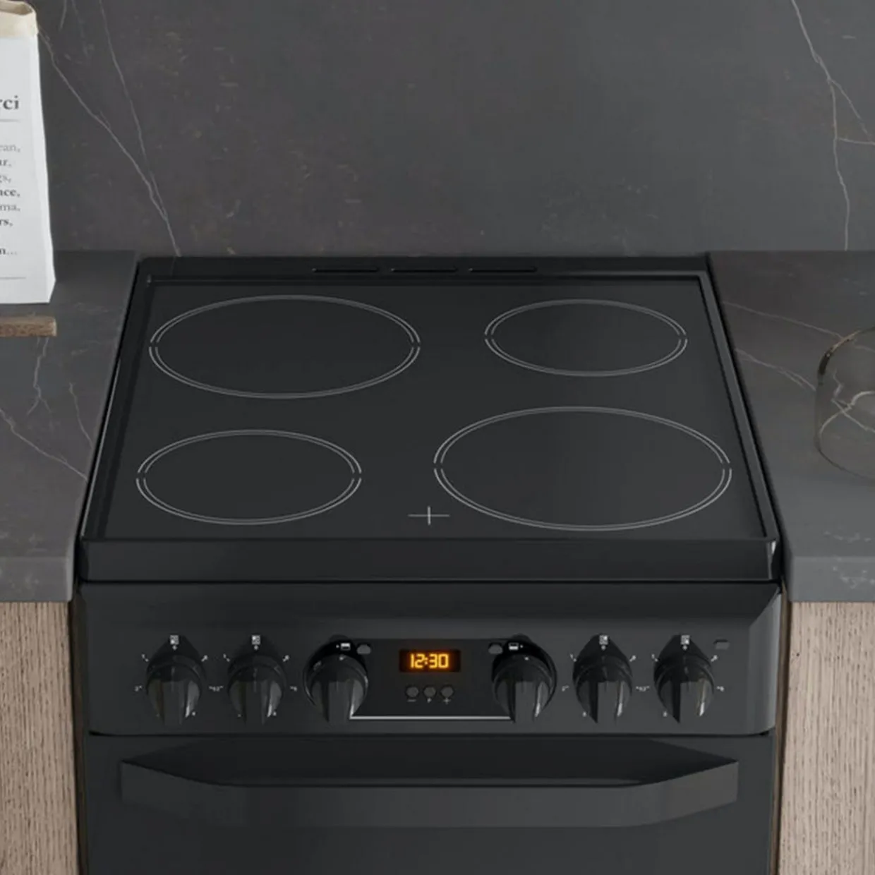 Electric Freestanding Double Cooker