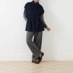 Elegia Belted Overshirt