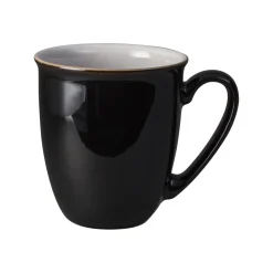 Elements Black Set of Four Coffee Mugs