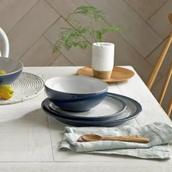 Elements Dark Blue 12-Piece Tableware Set