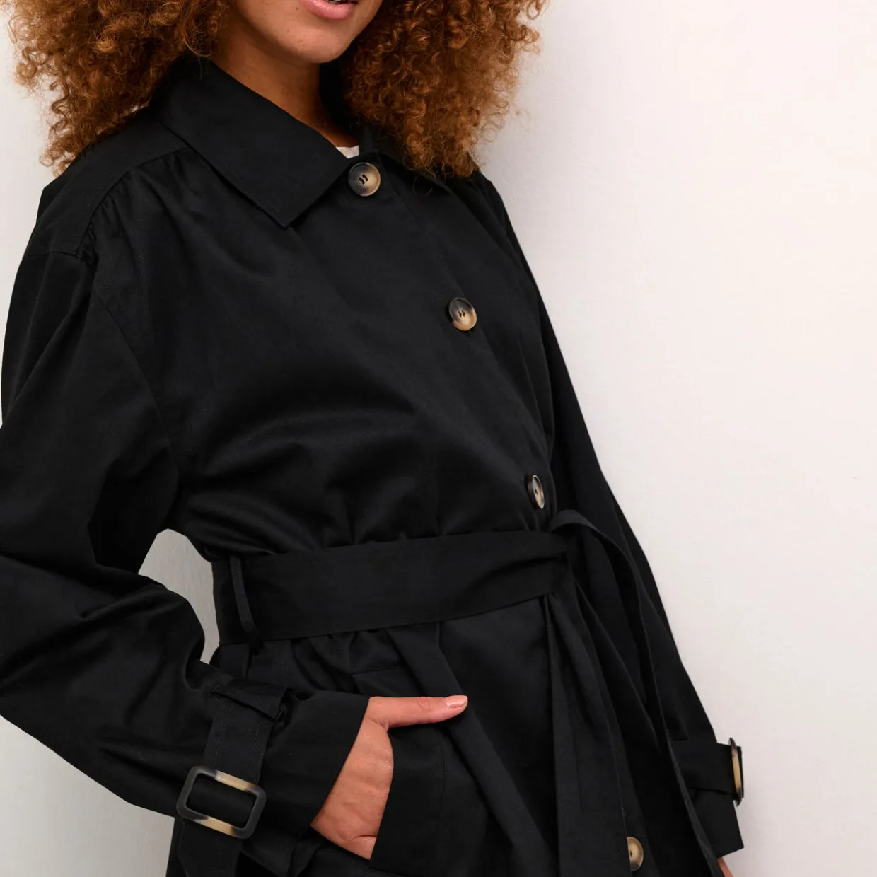 Elise Belted Trench Coat